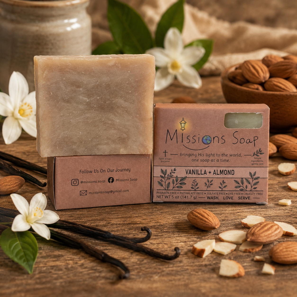 Vanilla + Almond 5 oz.