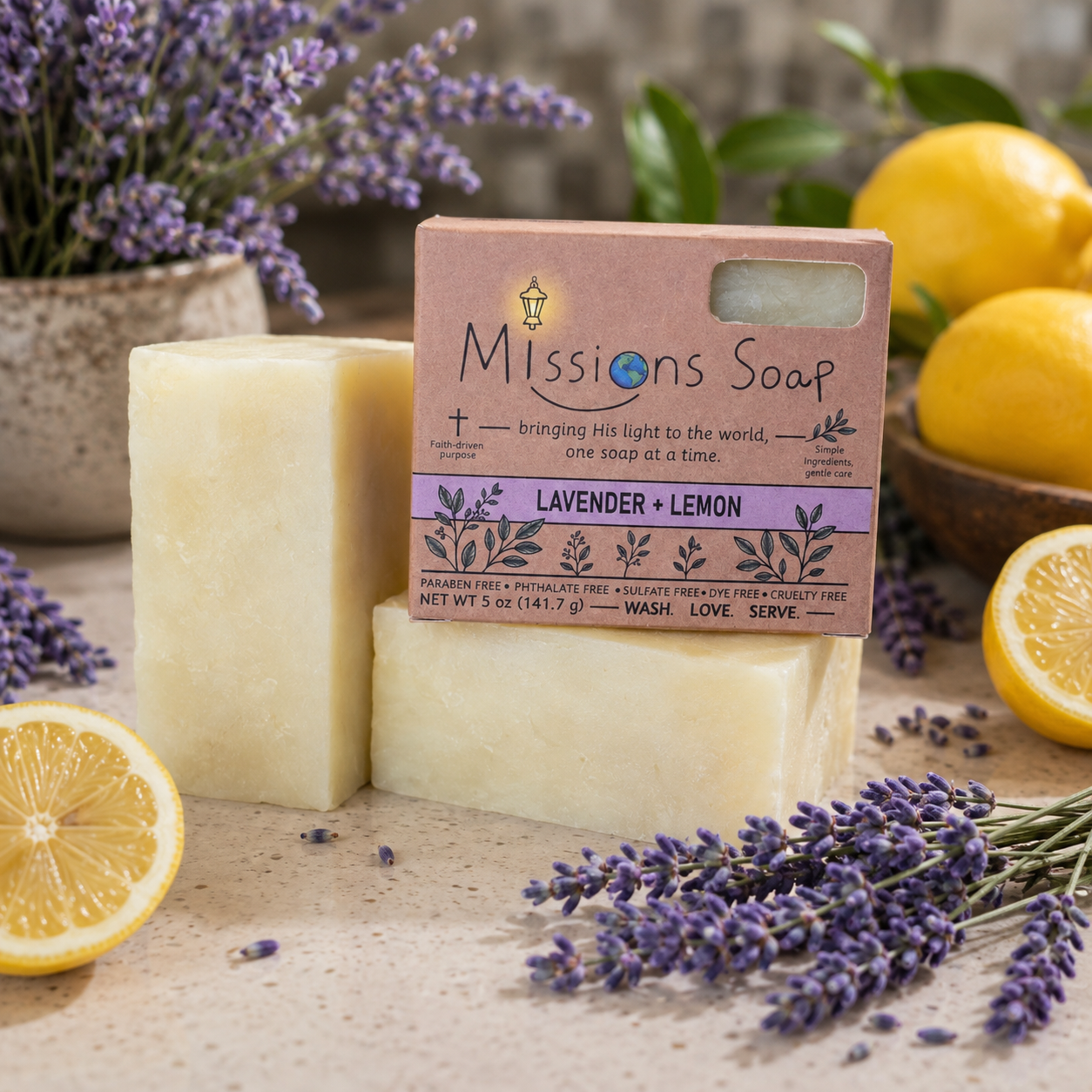 Lavender + Lemon (eo) 5 oz.